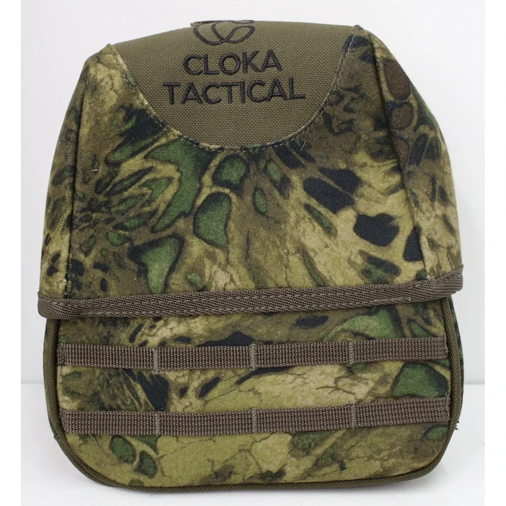 Cloka Tactical Binocular Bag Unisex OS Green Camo New Prym1 Woodlands Harness